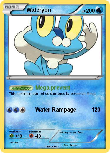 Pokemon Wateryon