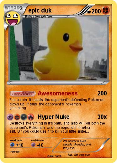 Pokemon epic duk