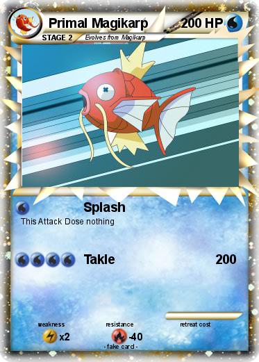 Pokemon Primal Magikarp