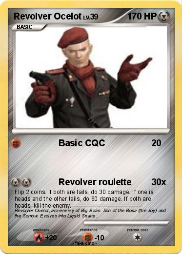 Pokemon Revolver Ocelot