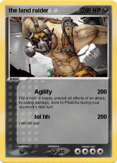 Pokemon the land raider