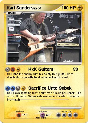 Pokemon Karl Sanders