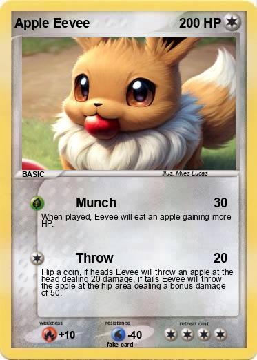Pokemon Apple Eevee