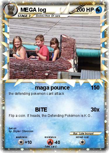 Pokemon MEGA log