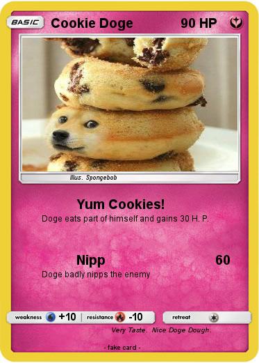 Pokemon Cookie Doge