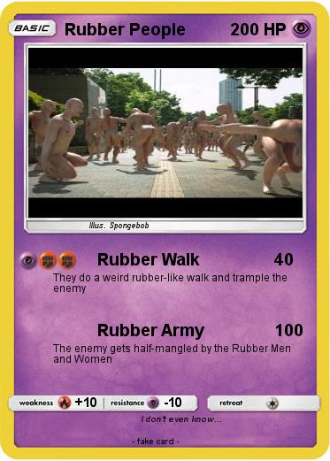 Pokemon Rubber People