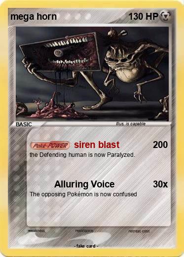 Pokemon mega horn