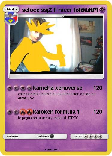 Pokemon sefoce ssjZ fl racer formula 1