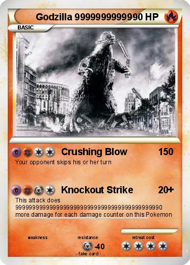 Pokemon Godzilla 99999999999 Pokemon Godzilla 99999999999