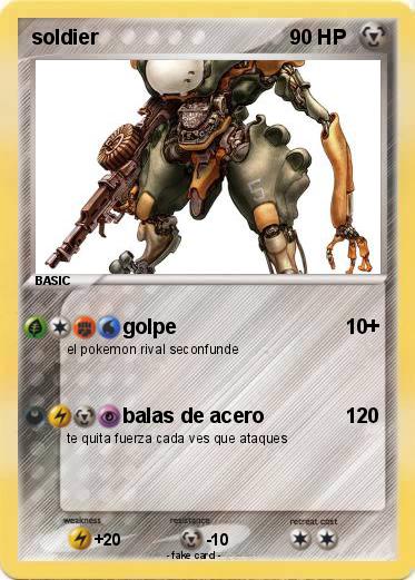 Pokemon soldier