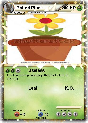Pokemon Potted Plant