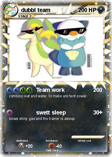Pokemon dubbl team