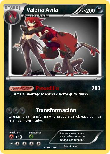 Pokemon Valeria Avila