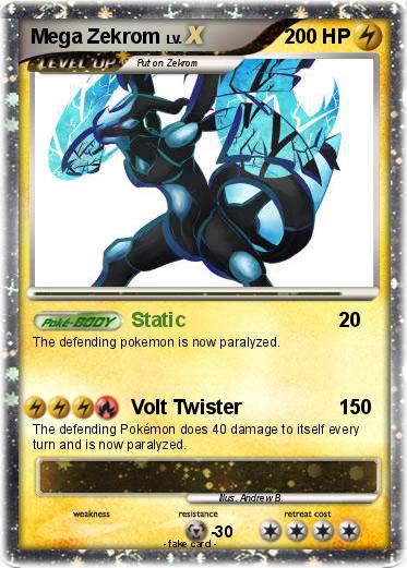 Pokemon Mega Zekrom