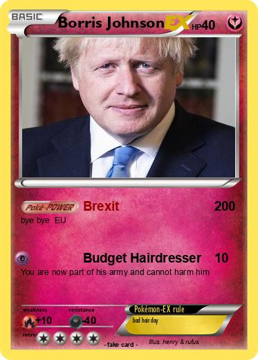 Pokemon Borris Johnson