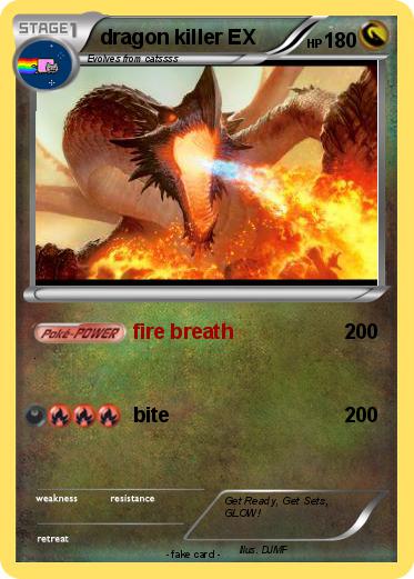 Pokemon dragon killer EX