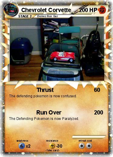 Pokemon Chevrolet Corvette