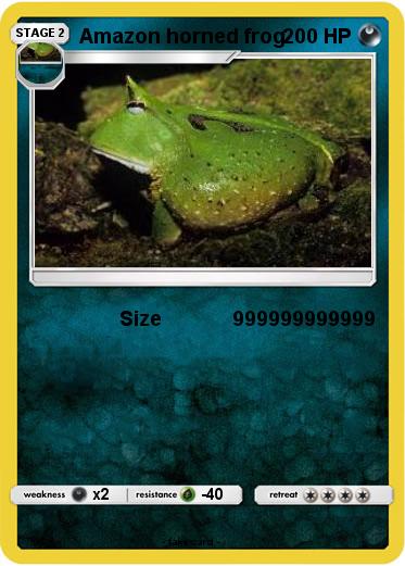 Pokemon Amazon horned frog