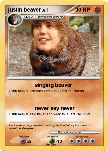 Pokemon justin beaver