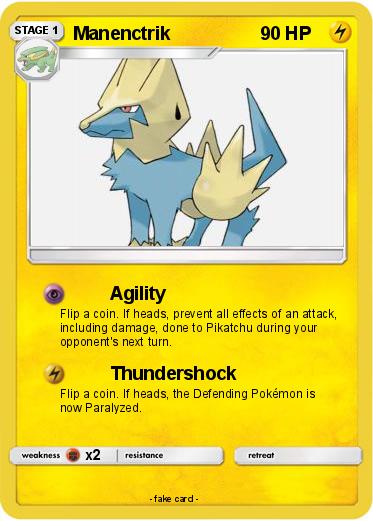 Pokemon Manenctrik