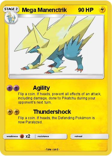 Pokemon Mega Manenctrik