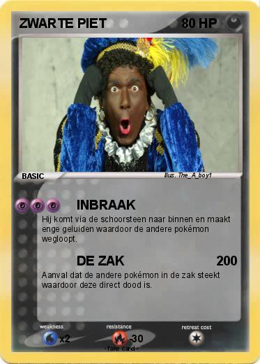 Pokemon ZWARTE PIET