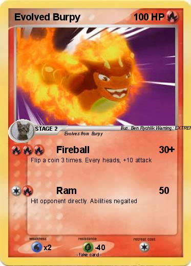 Pokemon Evolved Burpy