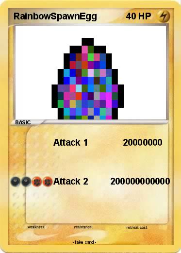 Pokemon RainbowSpawnEgg