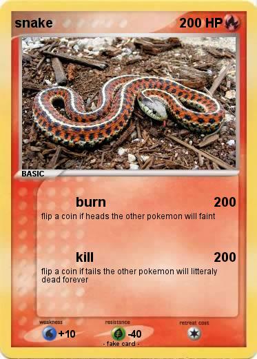 Pokemon snake