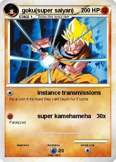 Pokemon goku(super saiyan)