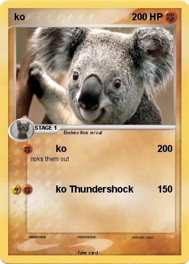 Pokemon ko