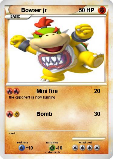 Pokemon Bowser jr