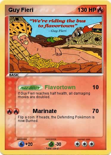 Pokemon Guy Fieri