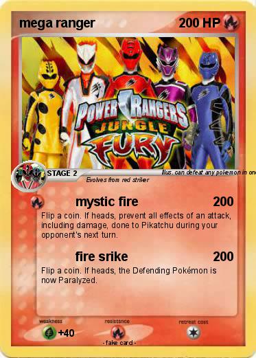 Pokemon mega ranger