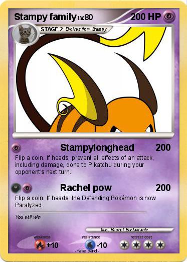 Pokemon Stampy family