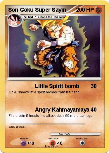 Pokemon Son Goku Super Sayin
