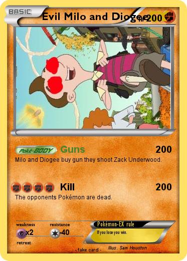 Pokemon Evil Milo and Diogee