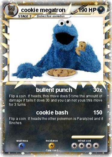 Pokemon cookie megatron