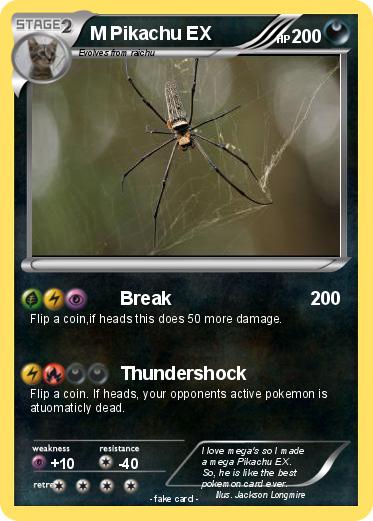 Pokemon M Pikachu EX