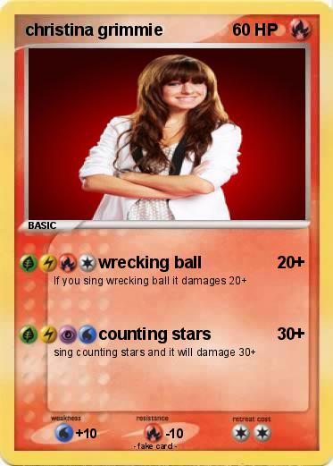 Pokemon christina grimmie