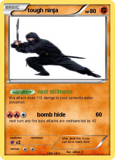 Pokemon tough ninja