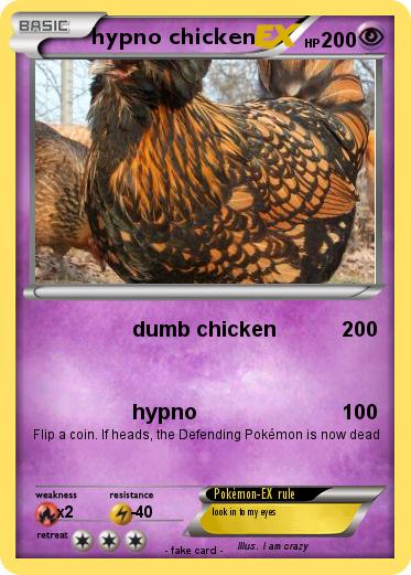 Pokemon hypno chicken