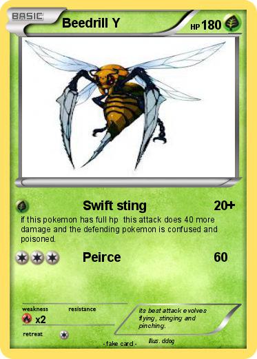 Pokemon Beedrill Y