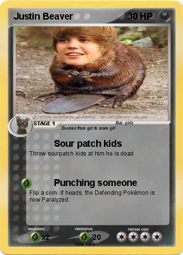 Pokemon Justin Beaver