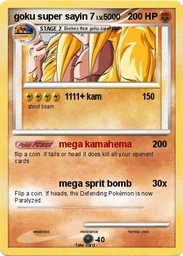 Pokemon goku super sayin 7