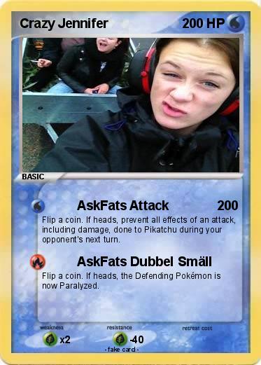 Pokemon Crazy Jennifer