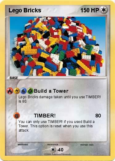 Pokemon Lego Bricks