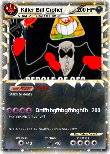 Pokemon Killer Bill Cipher