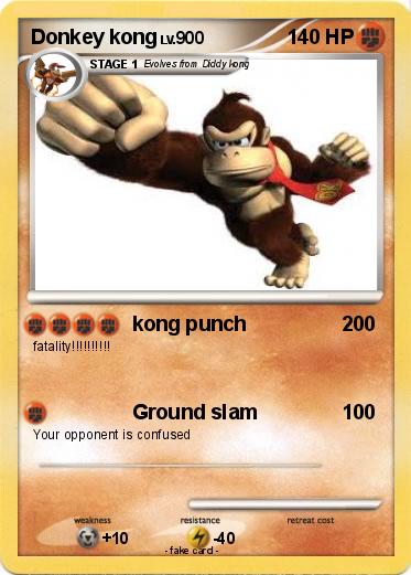 Pokemon Donkey kong