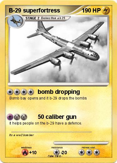 Pokemon B-29 superfortress